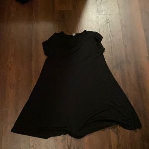 Black t shirt dress